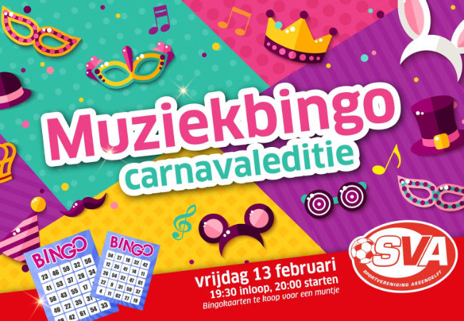 Doe mee met de SVA Muziekbingo