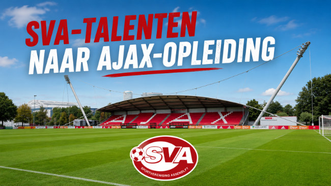 Jill en Julie langer bij Ajax Talentenacademie