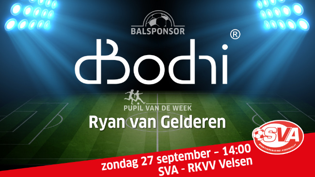 Zondag 27 September Volle bak op Sportpark SVA