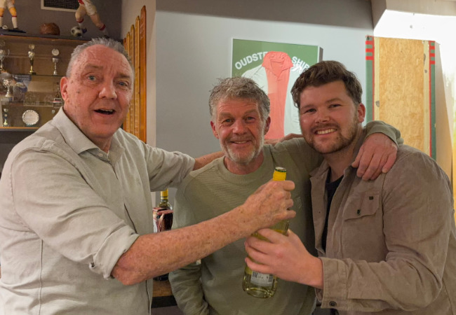 Chris en Erik Grooteman winnen Teamklaverjassen