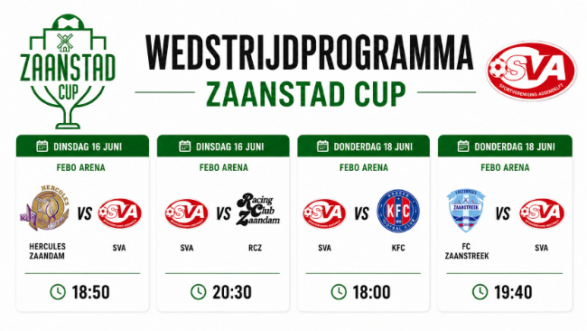 SVA 1 in Zaanstad Cup