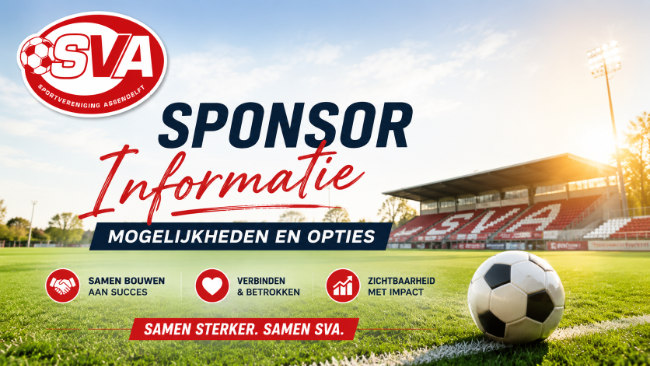 Sponsormogelijkheden bij SVA