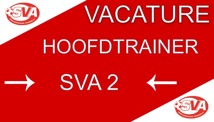 Vacature Hoofdtrainer SVA 2